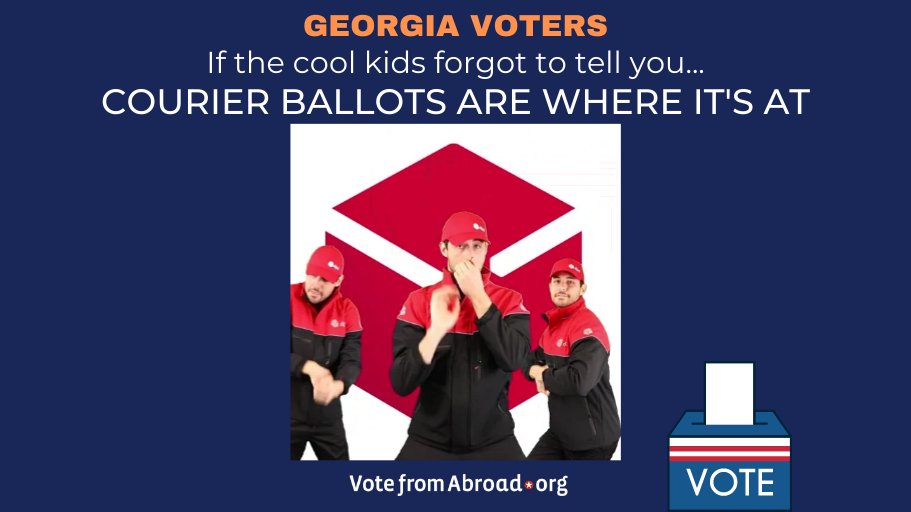 demsabroadbe's tweet photo. 1๏ธโฃ day left to register. Probably time to consider sending your #Absenteeballot back by courier.
If you haven't done it yet, download your ballot here: https://t.co/Gpw1Xrliiy
Need help? Live assistance here TODAY til 6pm CET. ๐https://t.co/stI8UEwrhn
#warnock2020 #Ossoff2020 https://t.co/0Mc1bVOcpn