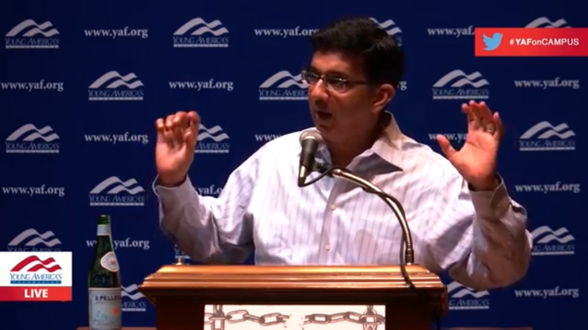 Dinesh D’Souza is a GENIUS. For telling the truth, he was smeared by Barack Obama. Leftist Wikipedia/MSM deride him as a “conspiracy theorist” because he speaks the uncomfortable TRUTH. D’Souza’s talk on the origins of fascism should be widely heard. https://m.youtube.com/watch?feature=youtu.be&v=zPTV9IY9FPk