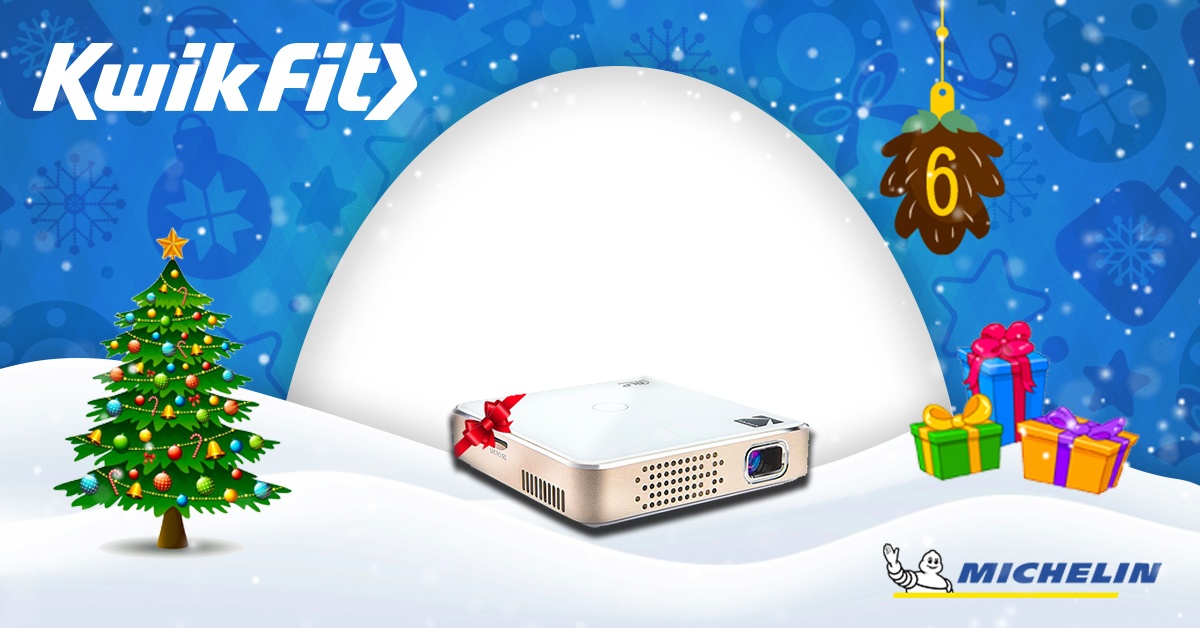 Kwik_Fit's tweet image. 🎁 Win a Kodak Luma 150 Portable Projector in day 6 of #Kwikmas courtesy of @MichelinTyres 🎁

To enter, simply RT this post, comment why you’d love to win this prize &amp;amp; follow us @kwik_fit! 

#adventcalendar #competition #giveaway #xmas #sundaymotivation