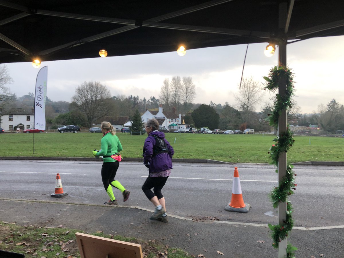 We have a Christmas feel to our adventure racing today! #trailrunning #Mountainbike #orienteering #tilford #surrey