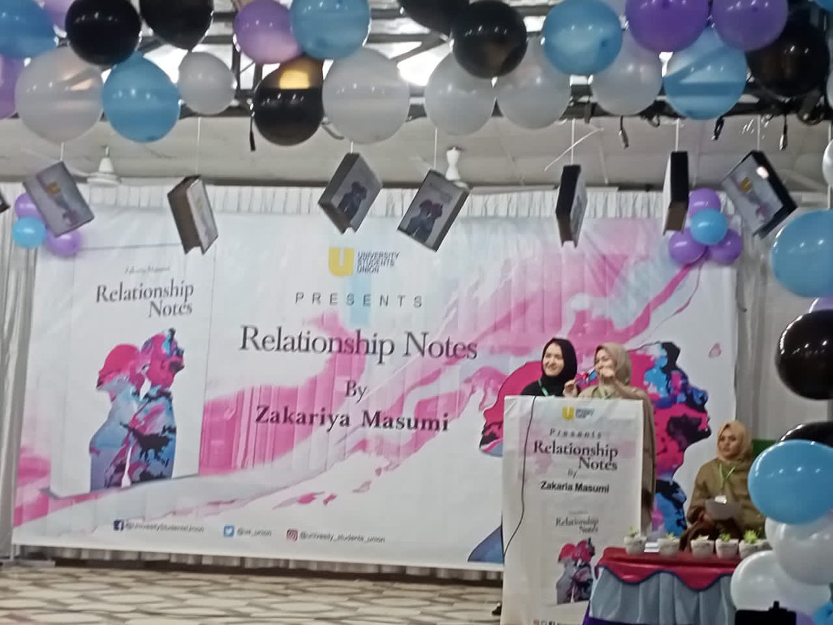 us_union's tweet photo. Miss Shamsia Masumi and Miss Fatima have prepared some riddles in different languages for the audiences
#USU_BLE2020
#relationshipnotes
#ZakariaMasumi https://t.co/B9VfbKUdC7