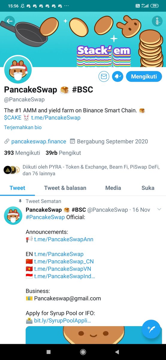 cubiltea's tweet photo. @PancakeSwap Good luck https://t.co/50tiXvBwHP