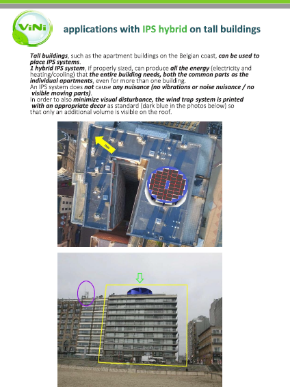 PATENTED, SMART IPS SOLAR-VAWT-HYBRID on tall buildings info@vini-green.com...