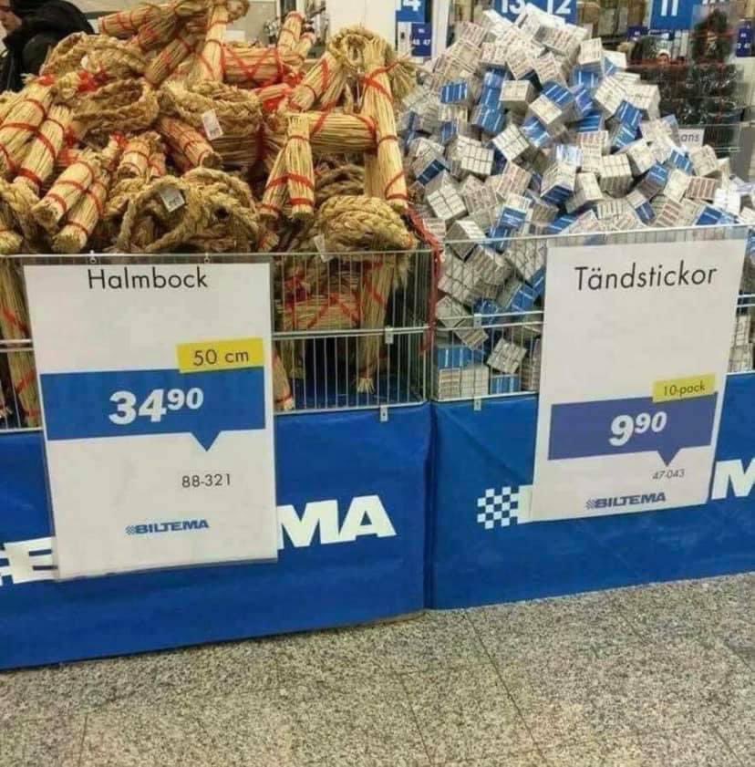 radondotter's tweet photo. Biltema i Gävle har valt sida https://t.co/2K2rw5AbDQ