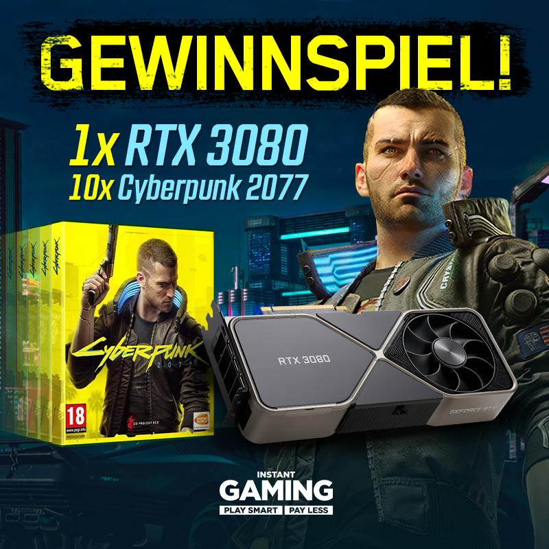 BaauerLP's tweet photo. Moin,
du bist heiß auf eine RTX 3080 Grafikkarte? Dann mach doch gerne mit und gewinne mit etwas Glück eine RTX3080 bei meinem Partner @InstantGamingDE :)

Zum Gewinnspiel: https://t.co/AISucnCI2p

#RTX3080 #werbung https://t.co/58XUKhE7OA