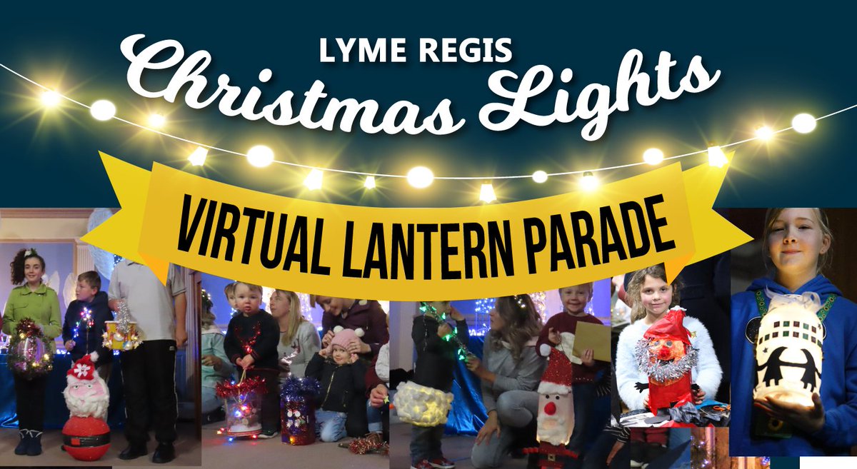We'd love to see as many entrants as possible shining a light in the Lyme Regis Virtual Christmas Lantern Parade. Submit your photos and videos by 6pm Friday 11th December. Parade takes place 12th Dec 6pm, Full details at lymechristmaslights.co.uk/events/lyme_re…  
#lymeregis #dorset