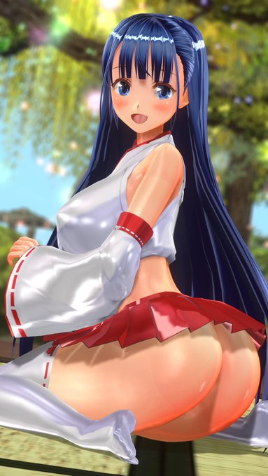 巫女服カノジョ
#COM3D2 