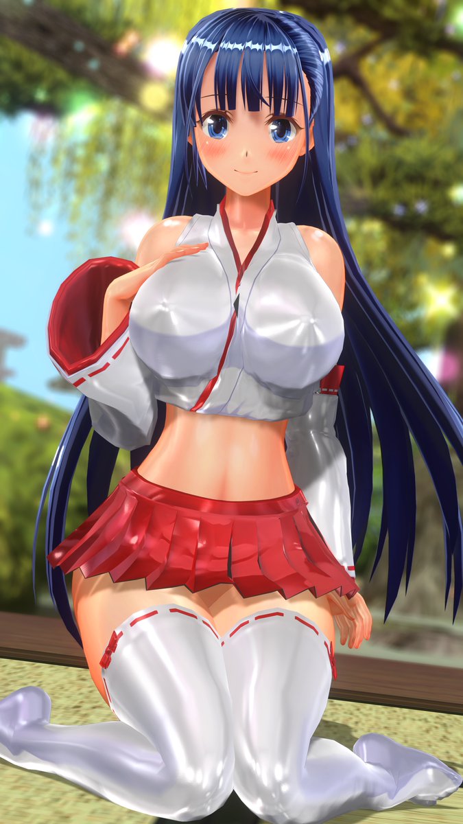 巫女服カノジョ
#COM3D2 