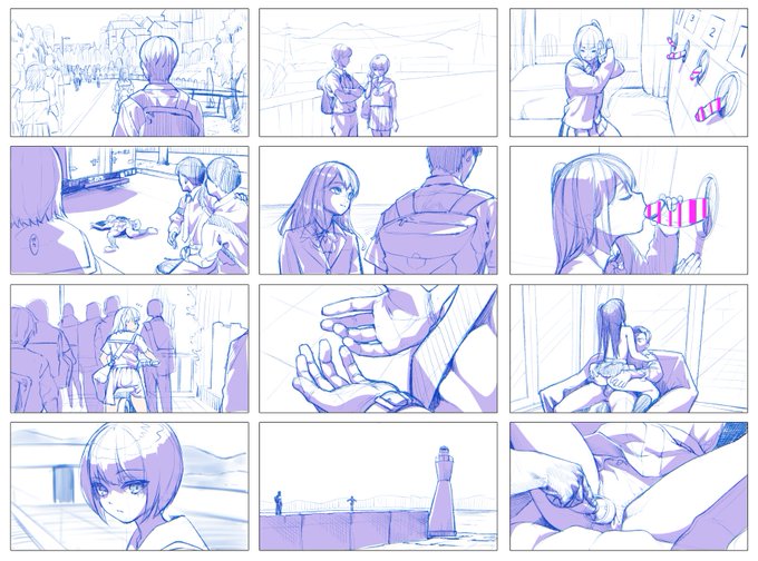 映画とかAVで構図練習 