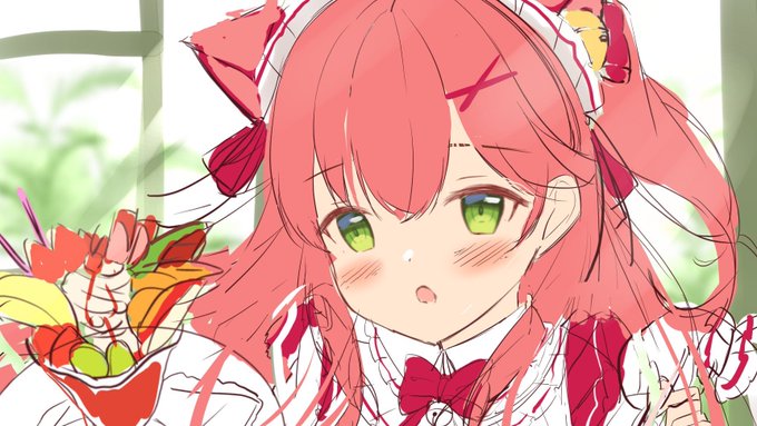 こんな感じのラフ👀 