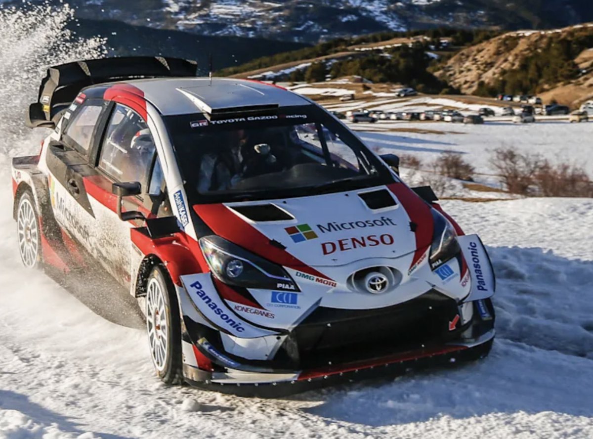 terravellas's tweet photo. Enhorabuena otro gran triunfo de #toyota , campeones del Mundial de pilotos WRC
1º. Sébastien Ogier (Toyota Gazoo Racing): 122 puntos.
2º. Elfyn Evans (Toyota Gazoo Racing): 114 puntos.
3º. Ott Tänak (Toyota Gazoo Racing): 105 puntos.
Felicidades #grupobreogan https://t.co/rMPE8yENMy