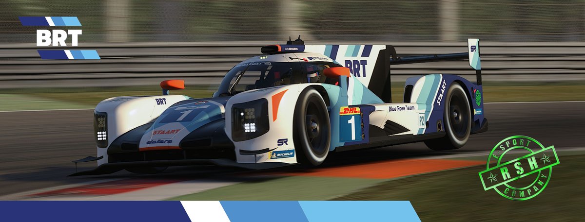 BRT going live! Join us in the IELMS Spa 6h multiclass with the 2 cars! Streams at: multitwitch.tv/kristian_l/Xen…