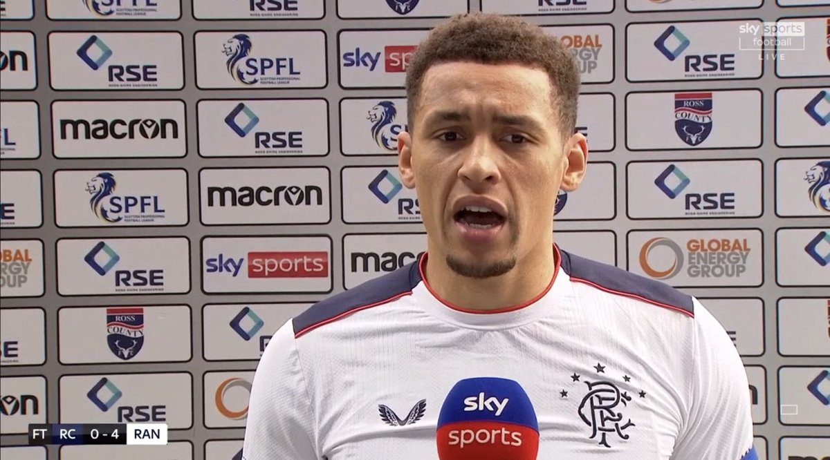 ⭐️ Man of the Match, <a href="/RangersFC/">Rangers Football Club</a>’s James Tavernier
96 touches 
Completed 47/62 passes
Assist for Kemar Roofe
4 shots, 10th League goal this season (Scot Prem top scorer)
Has scored or assisted in last 8 League games