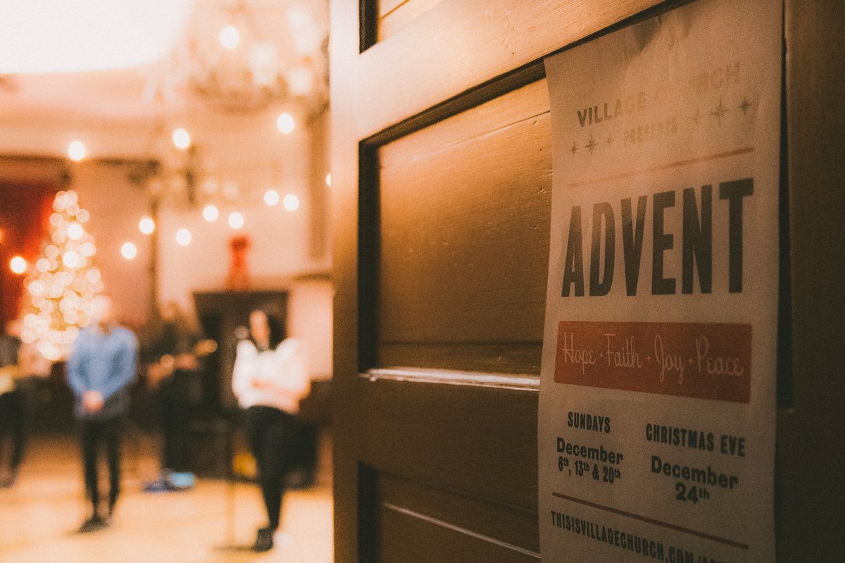 thisisvillage's tweet photo. We’re live at 7:00am, 9:00am, and 11:00am today! Grab your hope candle, get the family ready and join us for the first Christmas sermon of the season. 

See you soon!
https://t.co/1LCt4lEvJp https://t.co/4YuEPQ91aU