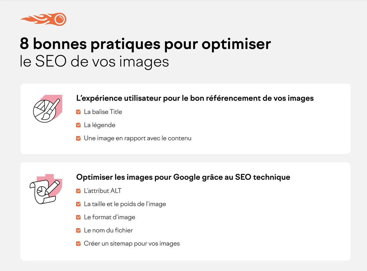 C'est  1⃣ 2⃣ tendances SEO à connaître pour 2021  
👉 bit.ly/36FpT1v
2⃣ L'optimisation des images jouera un rôle plus important 
❗L’attribut ALT n’est pas présent sur 65% des pages 
👍 Prenez les bonnes résolutions SEO 2021 avec nos 8 bonnes pratiques
#TendancesSEO2021
