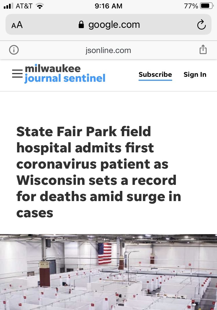 2/ October: tests spike, and the warnings get grim. By late October, a “field hospital” has opened!Side note: a field hospital isn’t what you think. The admission criteria for these places essentially mean they can accept only people who are healthy enough to be discharged...