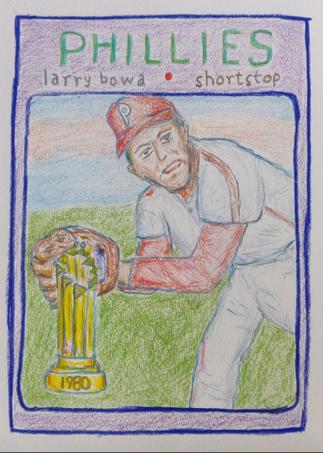 Happy 75th Birthday Larry Bowa! 

1971T World Series Trophy Variation. 

 