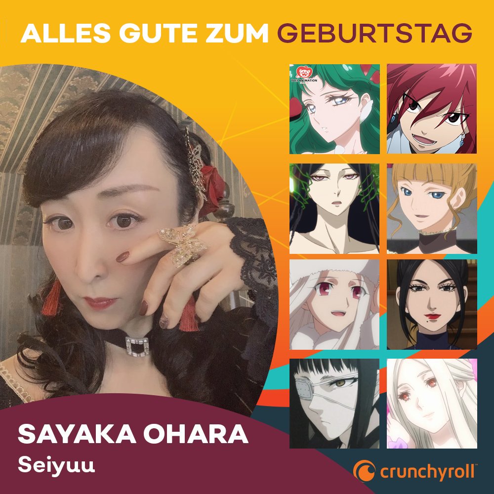 Alles Gute zum Geburtstag, Sayaka Ohara. 🎉. 