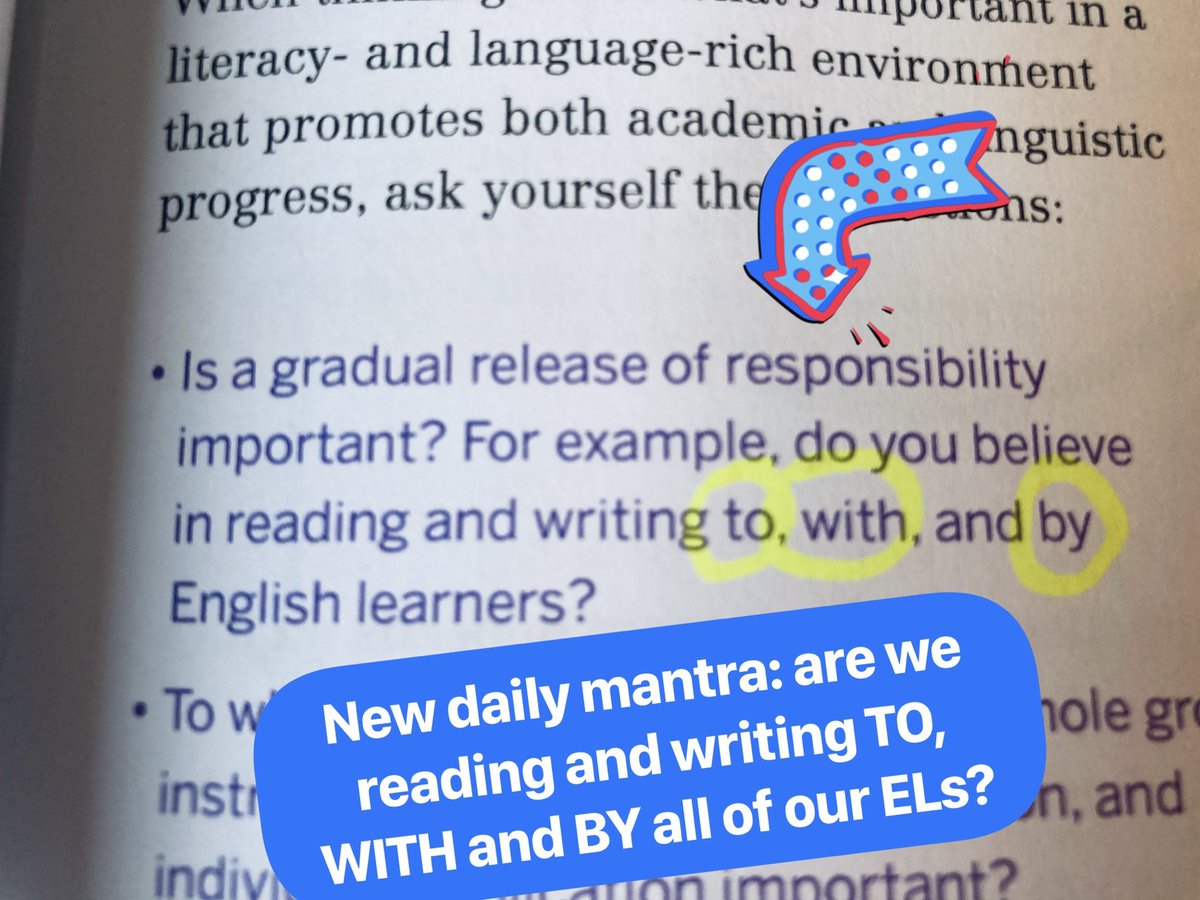 A1Q6.  These 3 words are really echoing in my mind this week: TO, WITH and BY.   #ELLChat_BkClub #ReadingWritingELs @ValentinaESL @DrMelindaMiller @Toppel_ELD