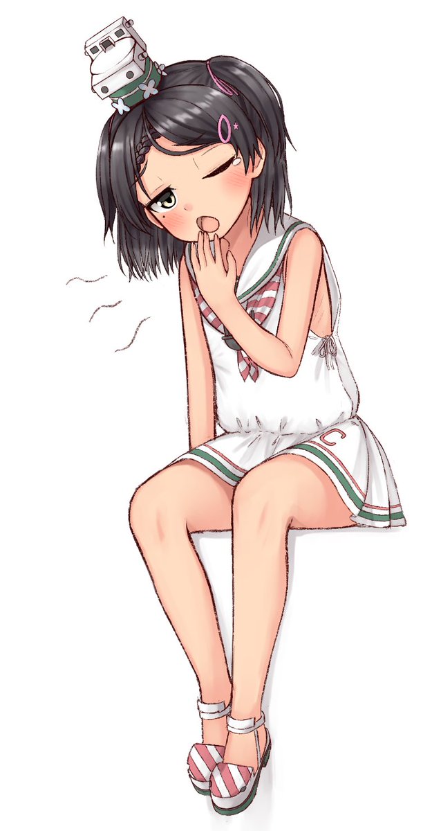 「シロッコ「提督～もう寝てもいいーい?」 」|ていえむ＠skeb募集中のイラスト