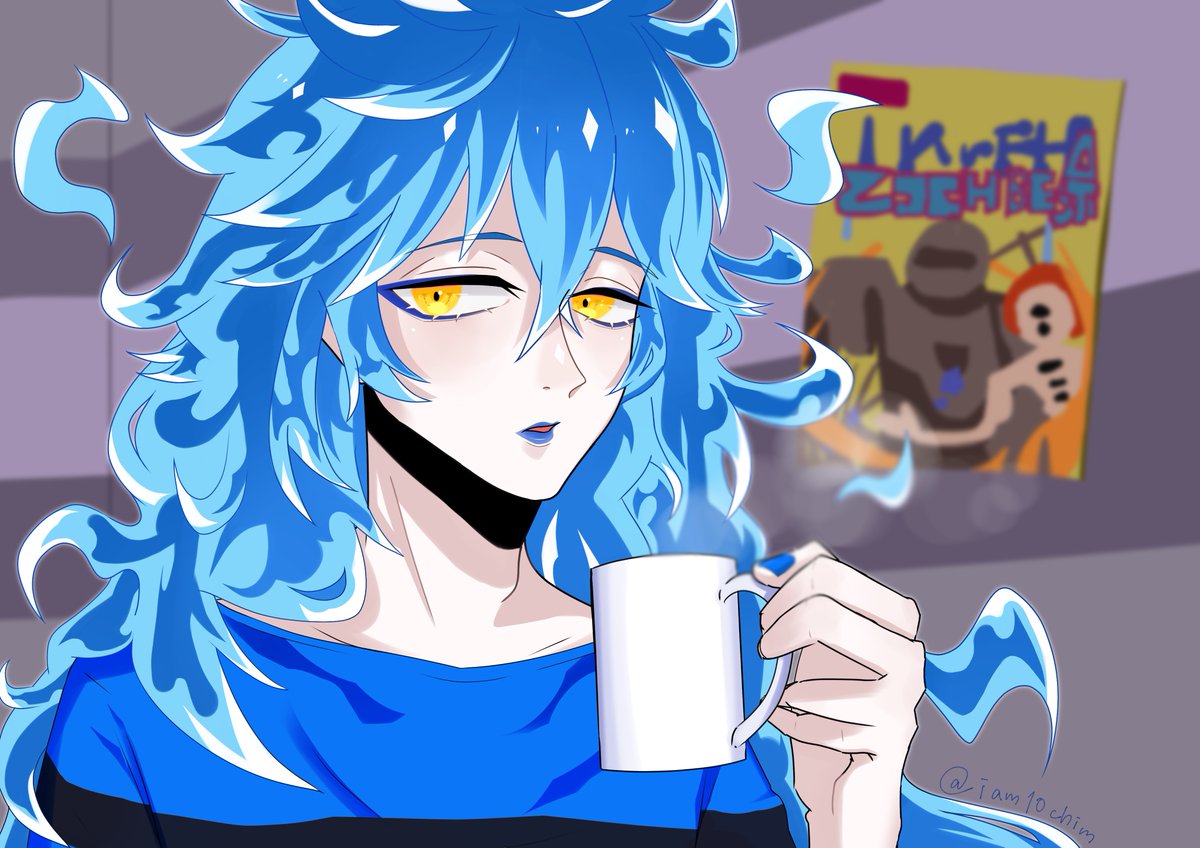 ツイステ 綺麗な髪も早口なところも陰キャなところも とてもとてもだいすき 可愛いがすぎ てん のイラスト