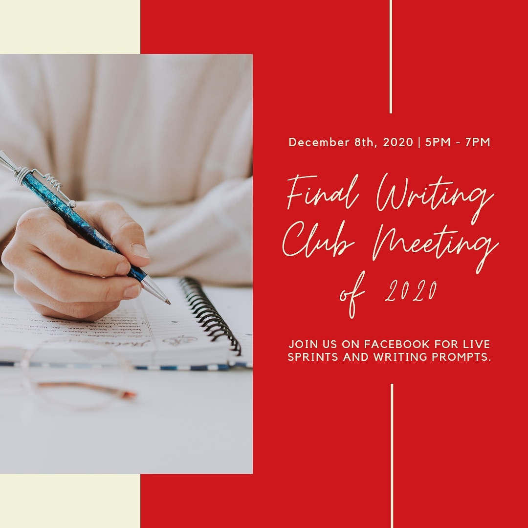 rw_franklin's tweet image. Have you been struggling with #writersblock ? Need some inspiration and motivation to write? This Tuesday, December 8th, we'll have live sprints and writing prompts to feed the writer in you! Join us at the link below.
#writingcommunity 
#DFYWrites 
fb.me/e/62TLmR6qm