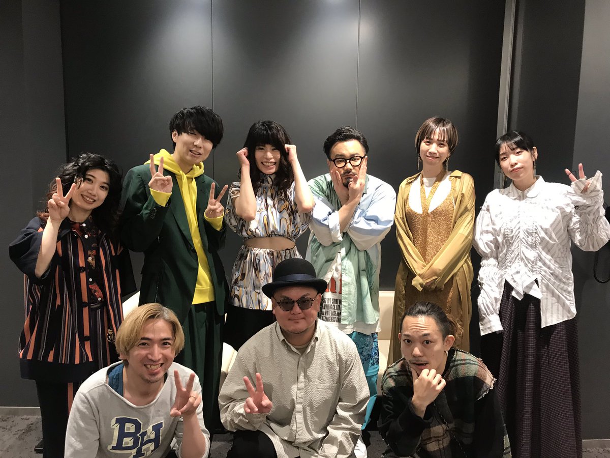 ゲスの極み乙女。
生配信ライブ観ていただいた方、ありがとうございました♡
楽しかったけど楽しかった。
ゲス万歳！