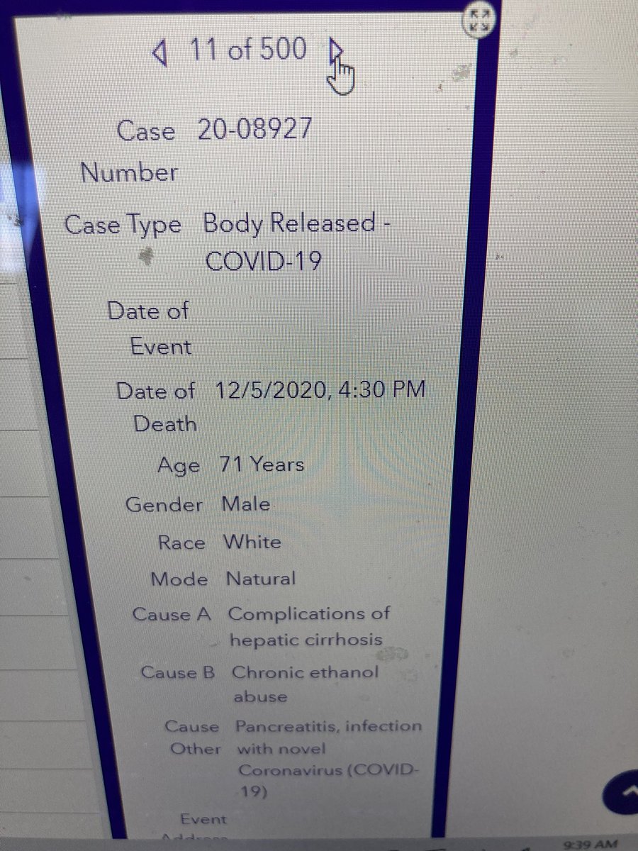 7/ What the deaths actually look like - from the Milwaukee coroner’s office, here are the three most recent cases for which specific causes of death are available.