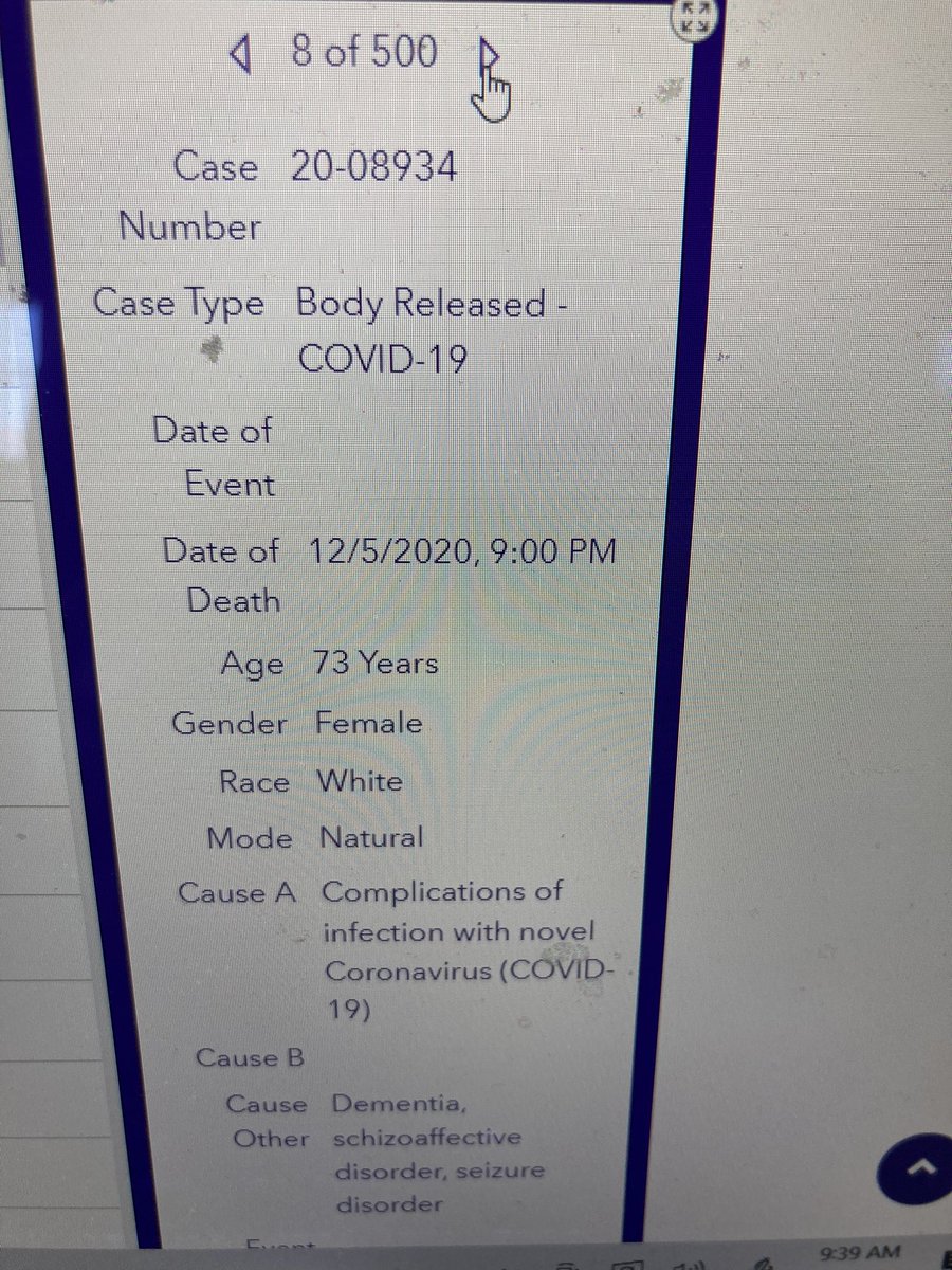 7/ What the deaths actually look like - from the Milwaukee coroner’s office, here are the three most recent cases for which specific causes of death are available.