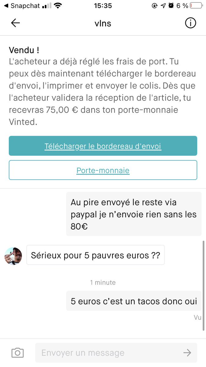 Bientôt je met la daronne à l’abri ✌🏾
