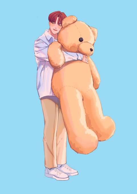 「full body teddy bear」 illustration images(Latest)｜21pages