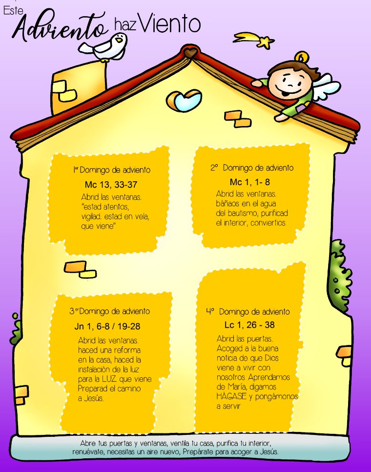VirgendelMarFV's tweet photo. ✝️ 2° Domingo de #Adviento

Abrid las ventanas bañaos en el agua del bautismo, purificad el interior, convertíos.

“...un bautismo de arrepentimiento, para el perdón de los pecados” (Mc 1, 1-8)
@fvictoria_es 
#ColegiosDiocesanos #DeCorazón 💚 https://t.co/BGhbTyWhyn