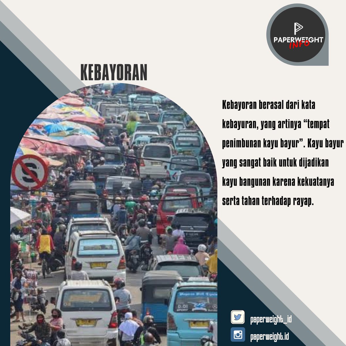 paperweight_id's tweet photo. Paperweight Info. Asal-usul nama daerah di Jakarta. #paperweightinfo https://t.co/X9w6yB0Qf2