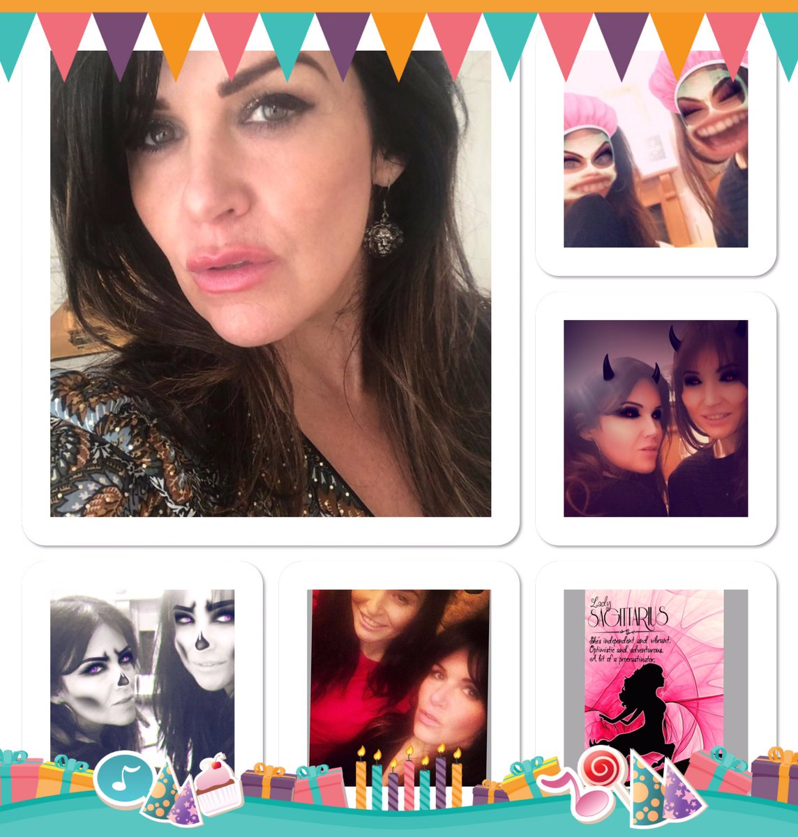 BennoJen's tweet photo. @ShansRedShoes  have a beautiful birthday... just like you! #madeoffire&amp;stars #♐️ #🔥&amp;✨  love you sis😘 https://t.co/bj3mqVi1Ds