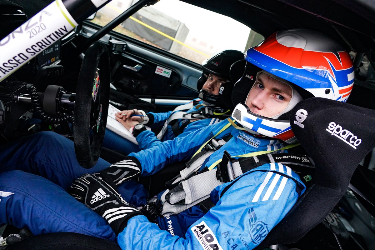 samipajari's tweet photo. ๐ฌ๐ง THIRD PLACE IN THE JUNIOR WRC SEASON 2020! ๐ฅ
๐ซ๐ฎ JUNIOR WRC:N KOLMAS SIJA KAUDELTA 2020!
#ACIRallyMonza โฑ O/A JWRC after SS16/16
1. ๐ธ๐ช Kristensson 2:35:21.4
2. ๐ต๐พ Zaldivar +11:21.2
3. ๐ฌ๐ง Bell +11:49.1
4. ๐ซ๐ฎ #SamiPajari +44:46.6
#JWRC #TeamFlyingFinn https://t.co/SIYNxy8Ehl