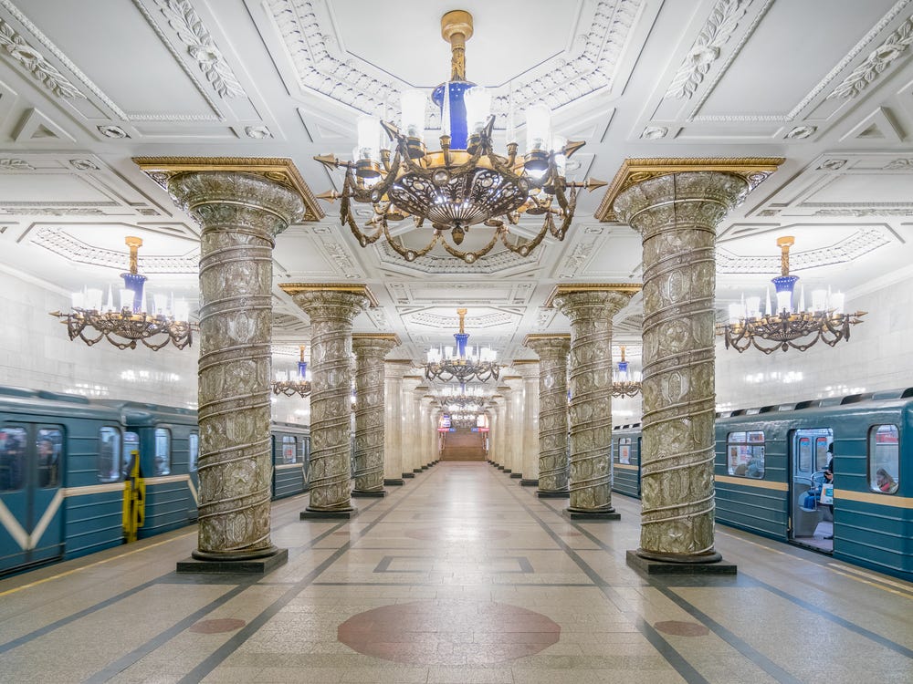5/ Avtovo Metro Station, Saint Petersburg Christopher Herwig