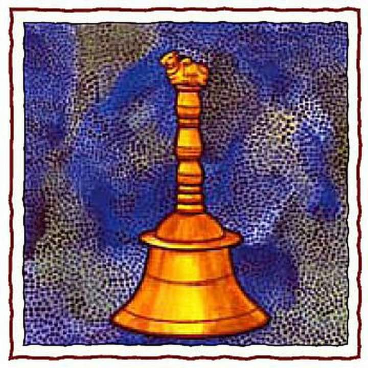 20. The 'Ghanti' or BellGhanti is the bell used in ritual puja, which engages all senses, including hearing. Its ringing summons the Gods, stimulates the inner ear and reminds us that, like sound, the world may be perceived but not possessed. @Elf_of_Shiva_  @IndiaTales7