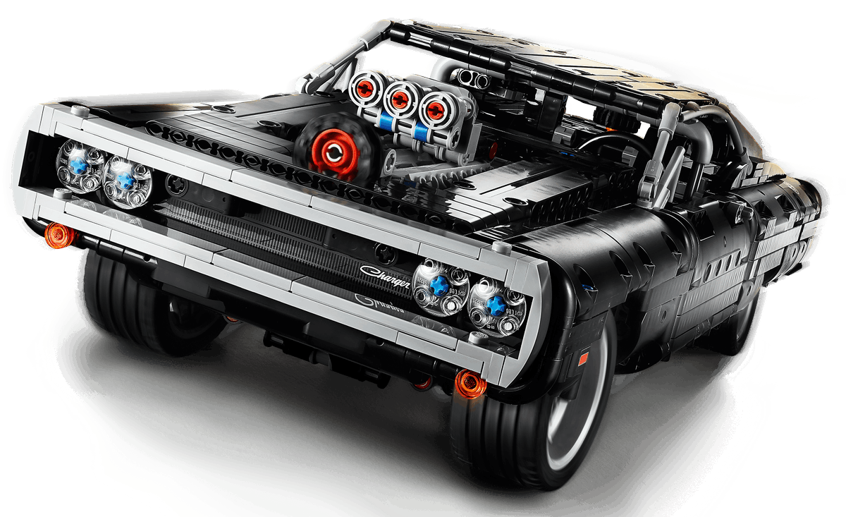 LoboTriumph's tweet photo. ¡Ojo! Se vienen directos montando a la bestia, el Dodge Charger con 900 caballos de músculo de Detroit (y 1077 piezas Lego) 😎 https://t.co/56kdX4TFCc