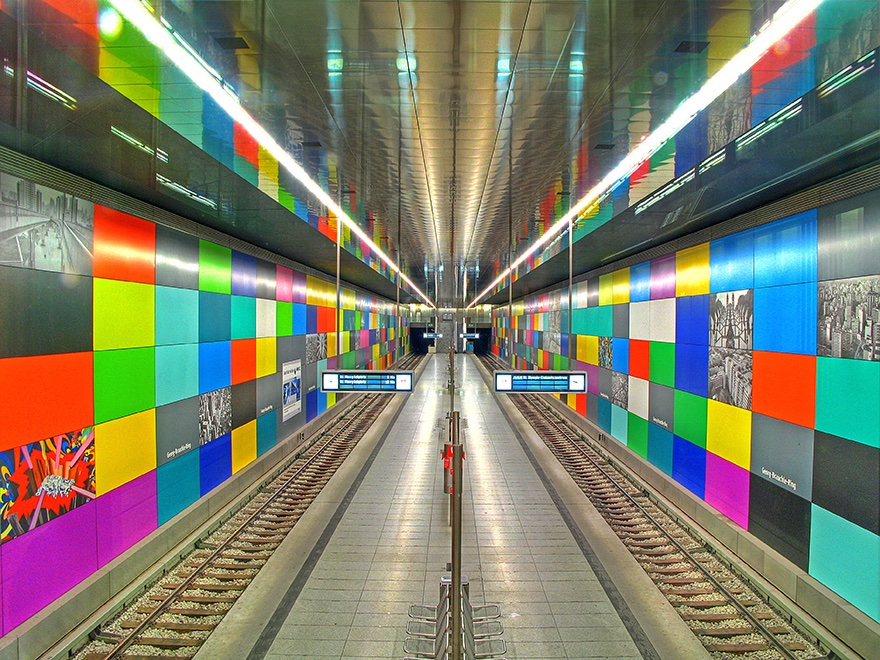 10/ Georg-Brauchle-Ring Metro Station, Munich Christian Beirle