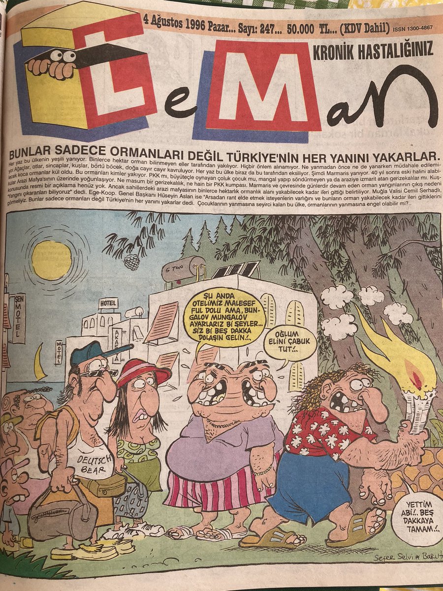 “Sebebi bilinmeyen” orman yanginlari