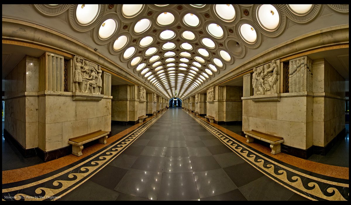 11/ Elektrozavodskaya Metro Station, Moscow. Yuri Degtyarev