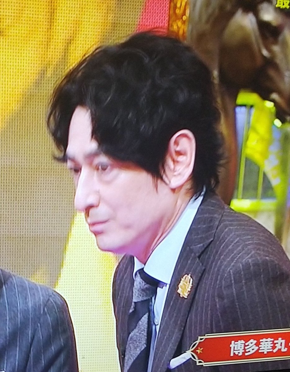 博多華丸・大吉 大吉、 横顔が彫刻 #THEMANZAI