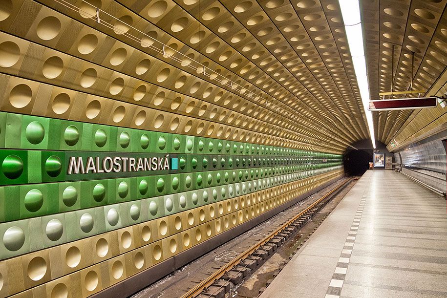 17/ Malostranská Metro Station, Prague