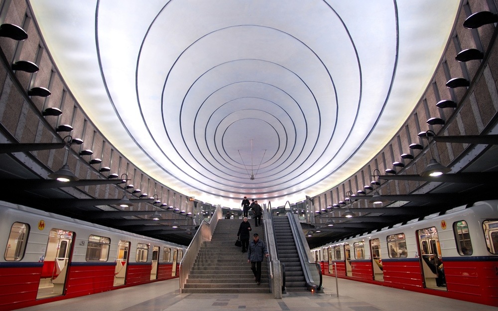 18/ Plac Wilsona Metro Station, Warsaw