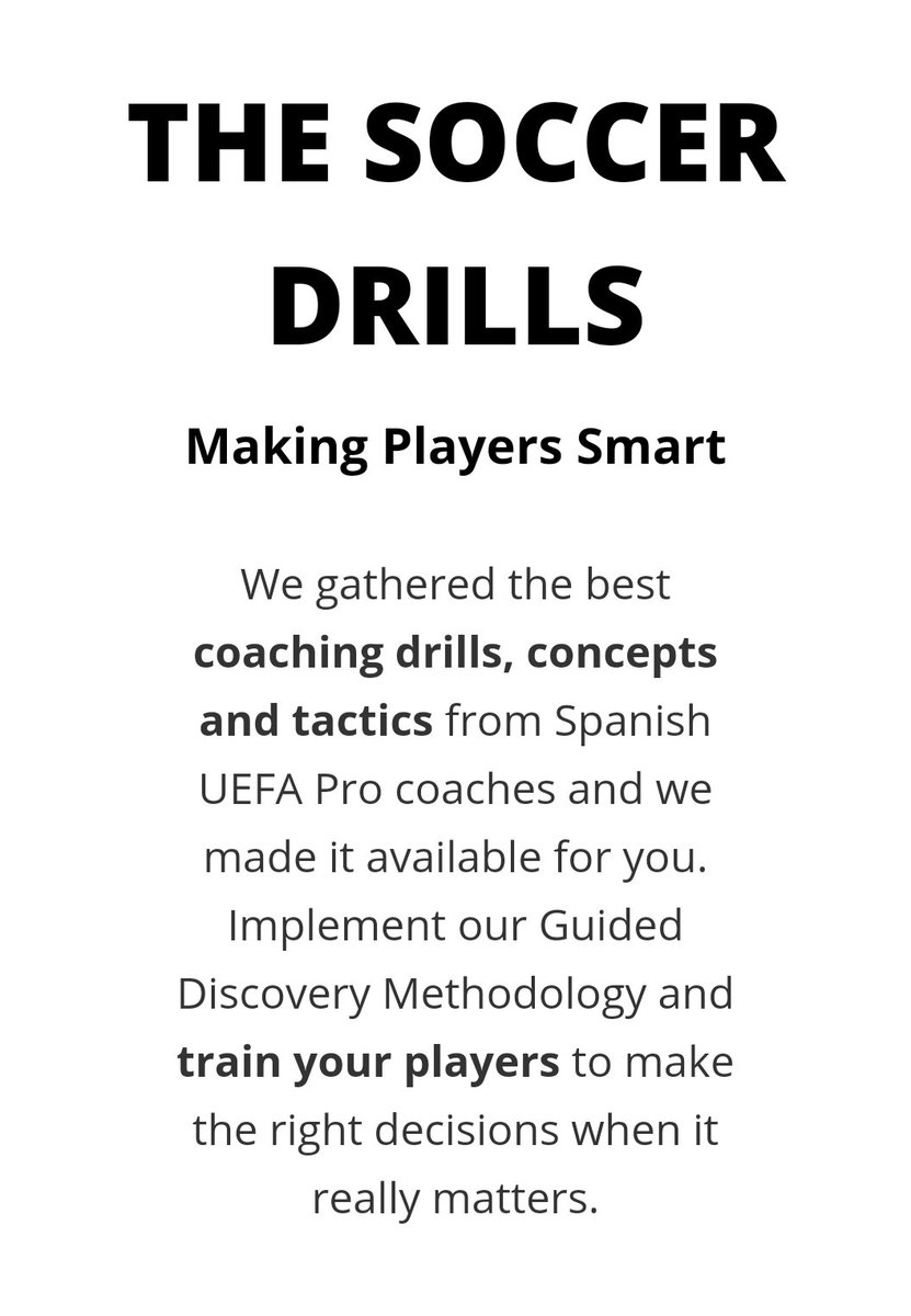 Would you like to be the best #soccercoach for your team? 🤔

How many time do you spend planning every session? 🤦‍♂️⏰

Here is everything you need
👇
thesoccerdrills.com

#TheSoccerDrills #MakingPlayersSmart 
#soccersunday #sundayfootball