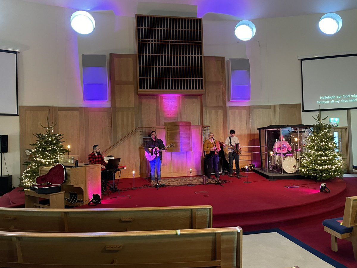 Wish you were able to be here in person <a href="/ChurchCarnmoney/">Carnmoney Church</a> for worship at 11.30 am as it begins to feel a little like Christmas but please join us online on our YouTube channel