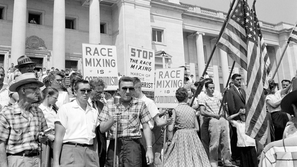 banshun's tweet image. When racists call BLM “a Marxist agenda” — remember, that they used to call interracial relationships the same thing. #blm #BLMatchday #BLMprotest