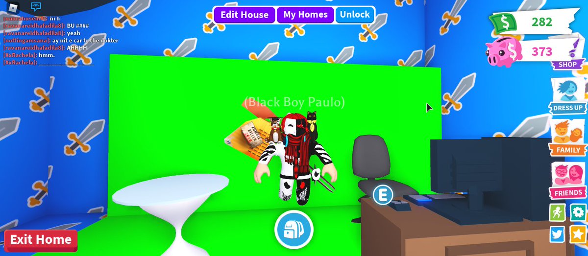BlackBoyPauloP2's tweet image. Fake Hacker #Roblox #BlackBoyPaulo #FakeHacker #adoptme #GreenScreen