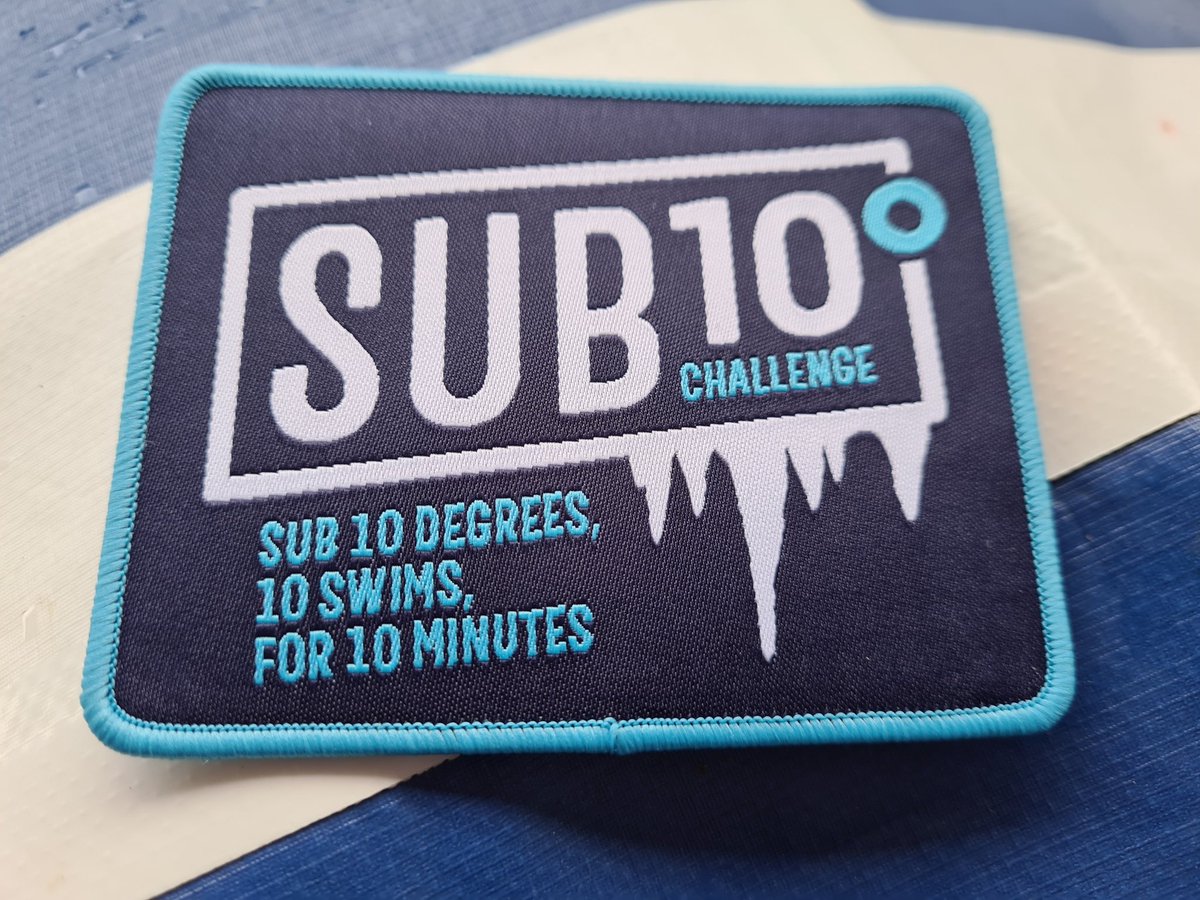 allensl81's tweet photo. Ahhhhh that's better! 7.5 degrees and finally picked up my badge too #Stoics #Sub10Club #SwimWild #ThisGirlSwims https://t.co/OUpyyK24O4