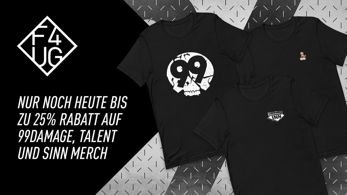 Heute ist der letzte Tag unserer Cyber Week und somit die letzte Chance grandiose Artikel aus unserem Store zu vergünstigten Preisen zu erwerben.
➡️ f4ugstore.de/collections/cy…